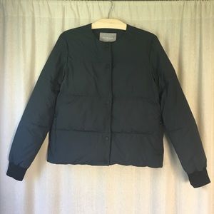 Everlane Gray Puffer Jacket, Size XS